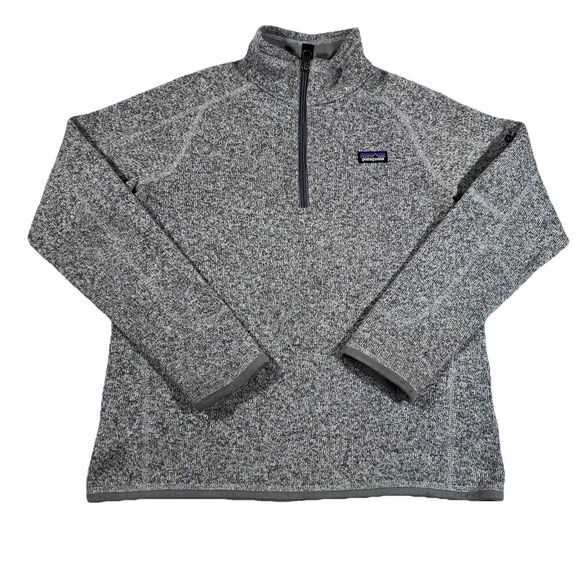 Patagonia Other - Patagonia Better Sweater Heather Grey 1/4 Zip Pullover Fleece Youth XL 14